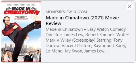 MoviesReview101 Made In Chinatown 